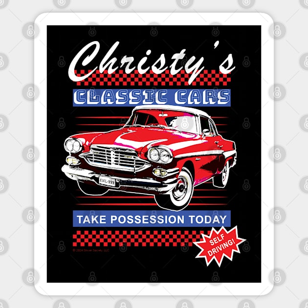 Christy's Classic Cars Magnet by Daily Detour